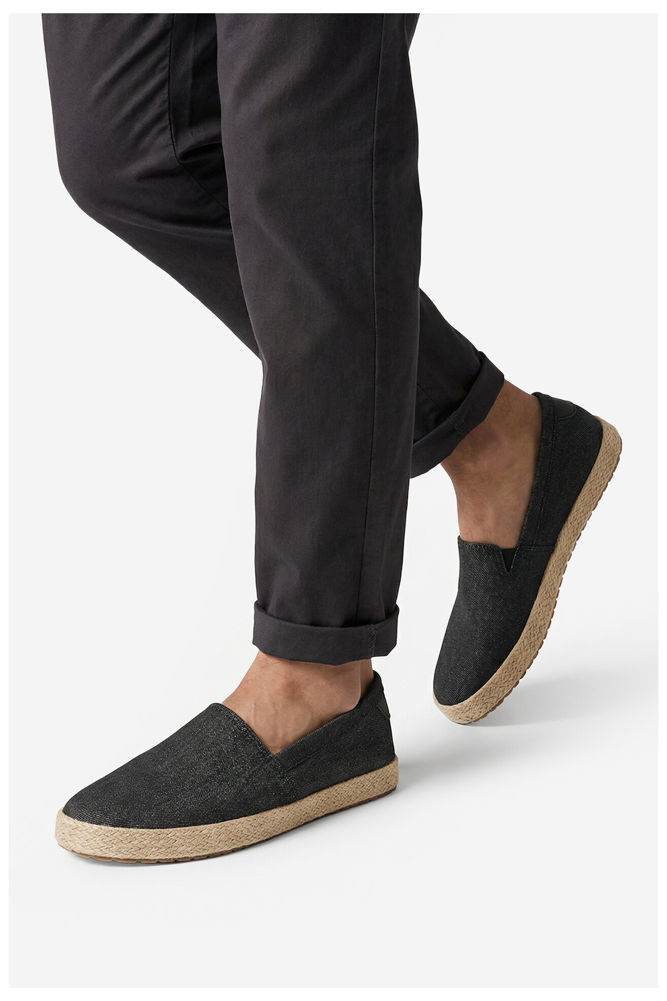 Espadryle NAUTICA CEO-LEADSMAN-02 Szary ciemny