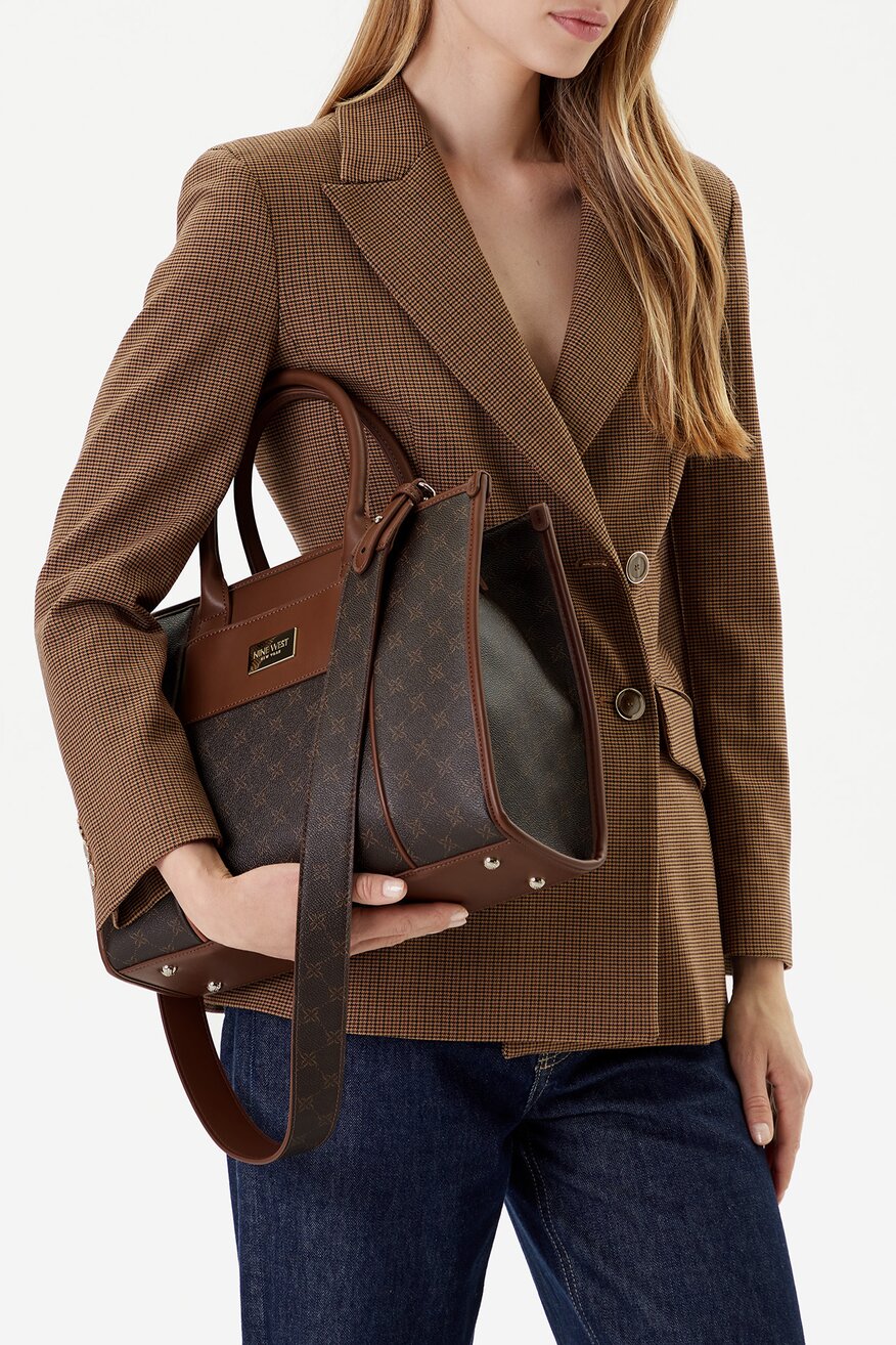 
                Дамска чанта NINE WEST КАФЯВ - 5906751396933