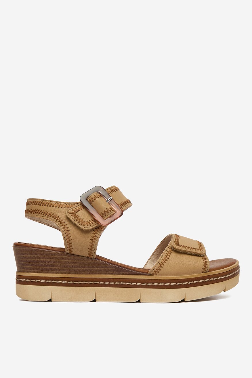 Remonte - Sandały skórzane - 5906751789704