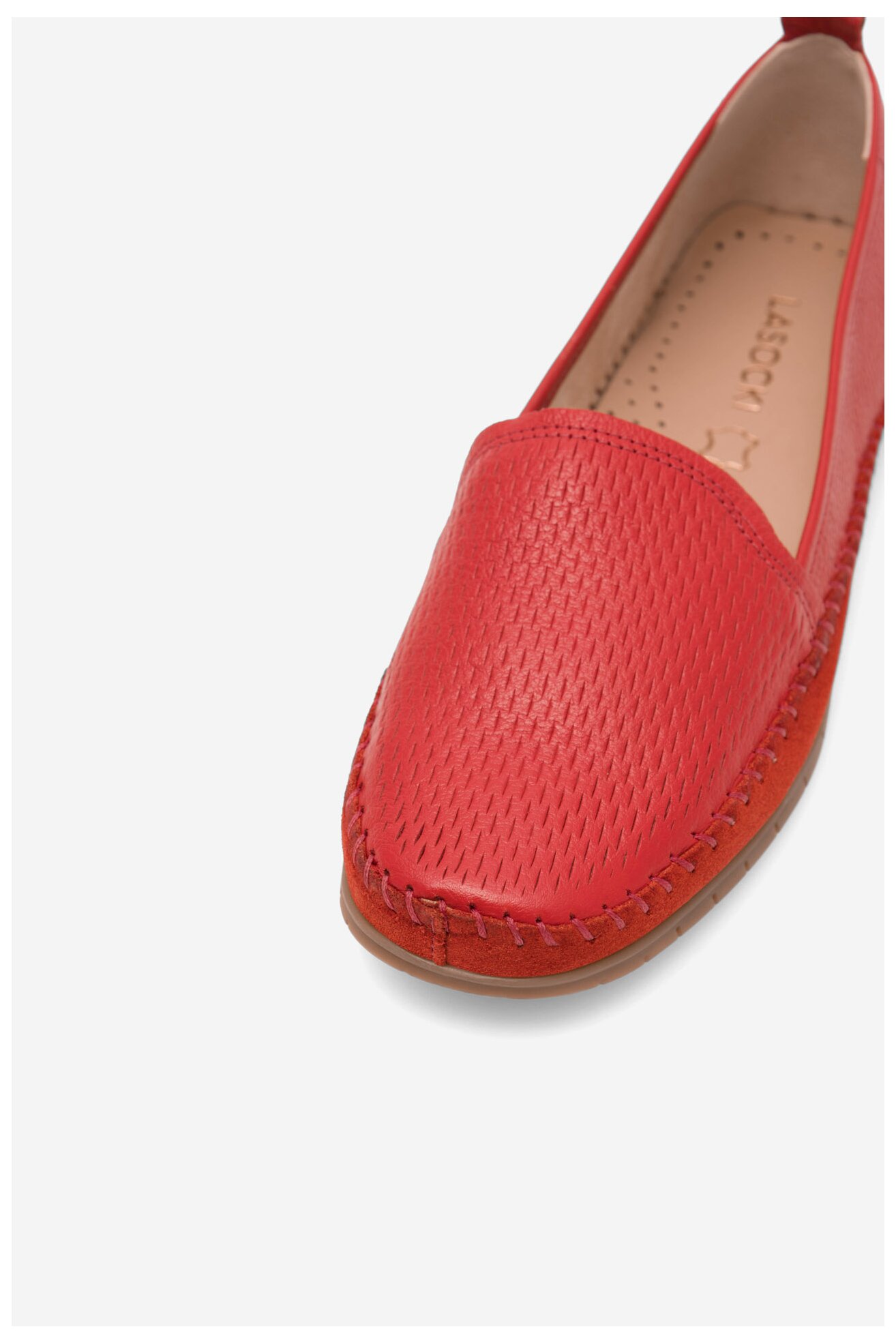 Mokasyn Lasocki WB-MADONNE-02 Czerwony