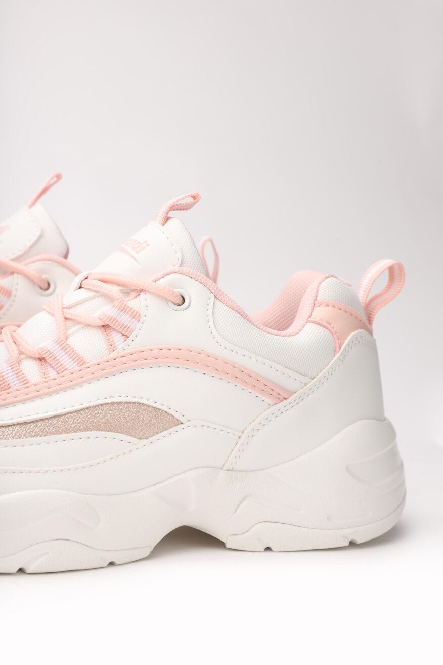 
                Sprandi - Sneakersy pastelowe białe - 5903698343662