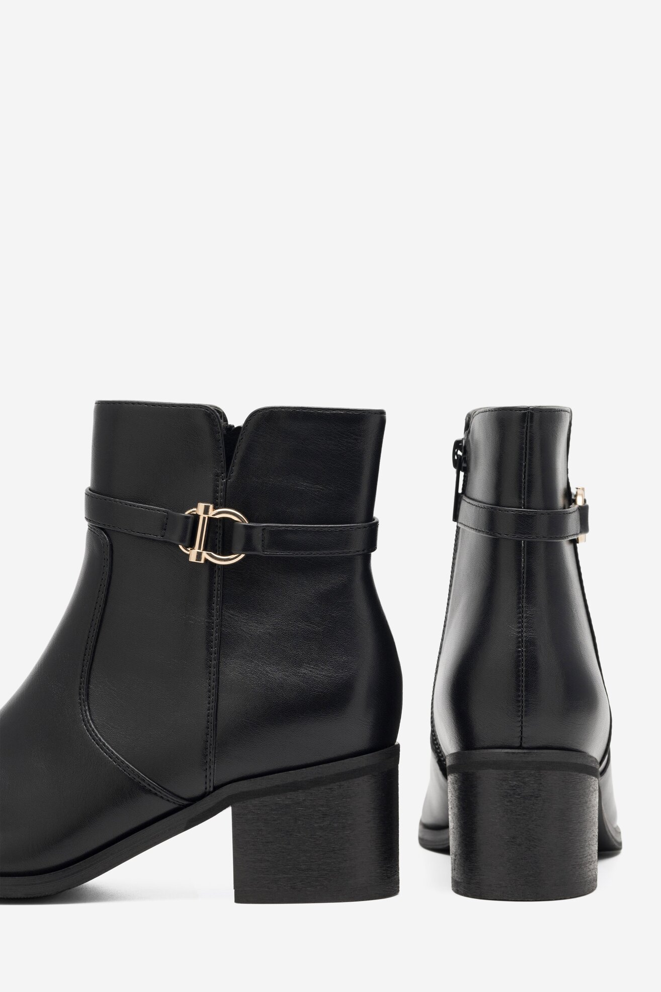 Botki Clara Barson NIVES WS22385-02 Czarny