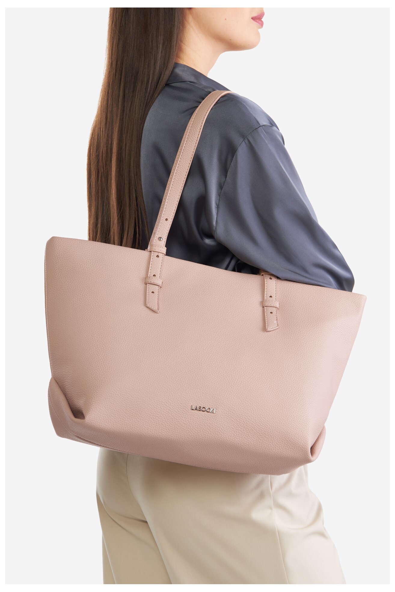 Kézitáska Lasocki LSK-X-004-07 BÉZS