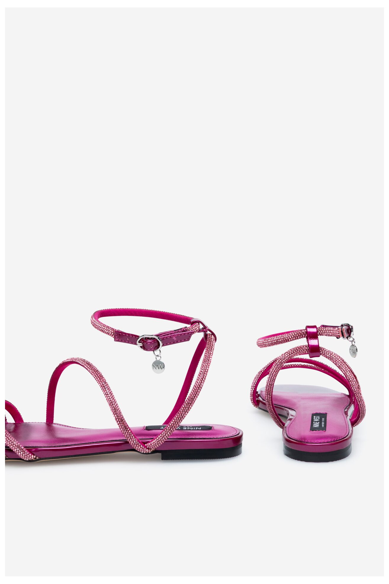 Szandál NINE WEST WFA2766-1 RÓZSASZÍN