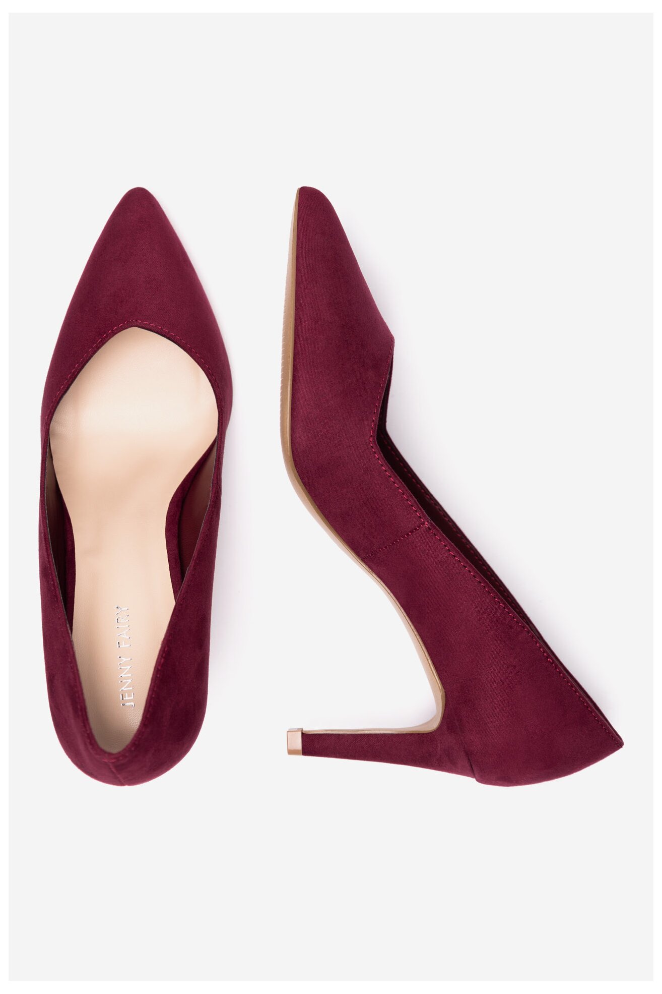Czółenka Jenny Fairy WFA3003-1 Bordowy
