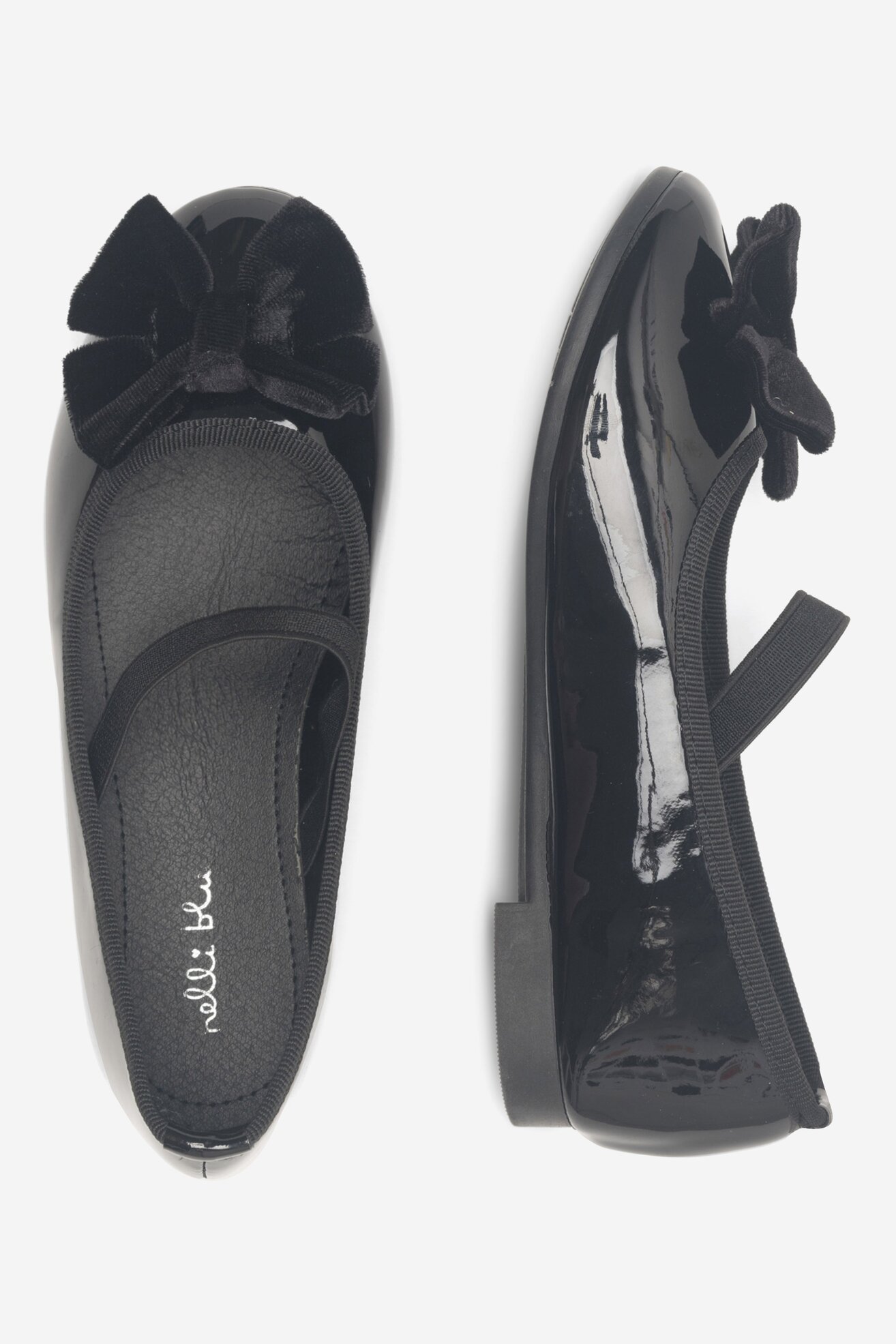 Baleriny Nelli Blu CM220831-31(IV)DZ Czarny