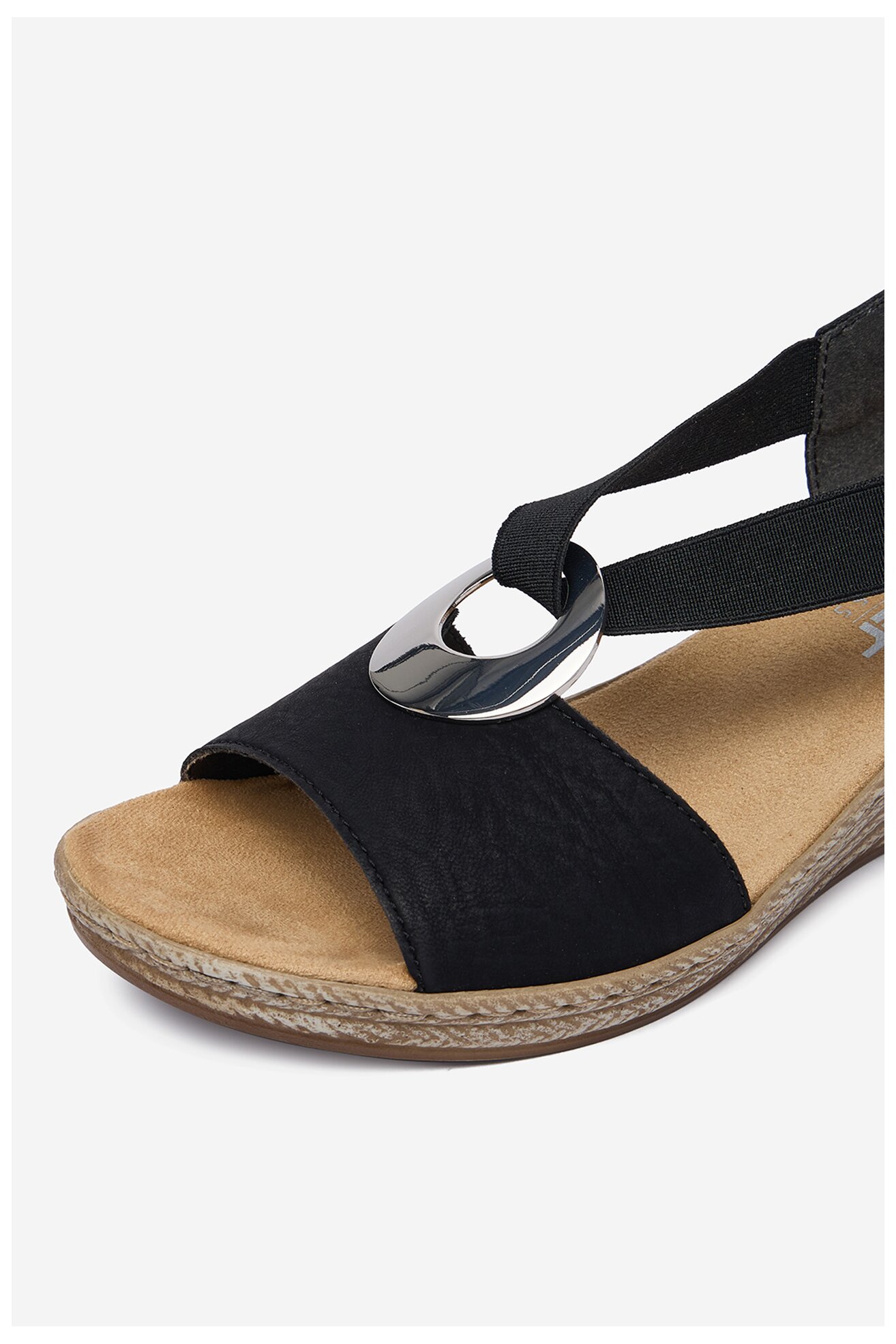 Sandały Rieker CEO-624H6-00 Czarny