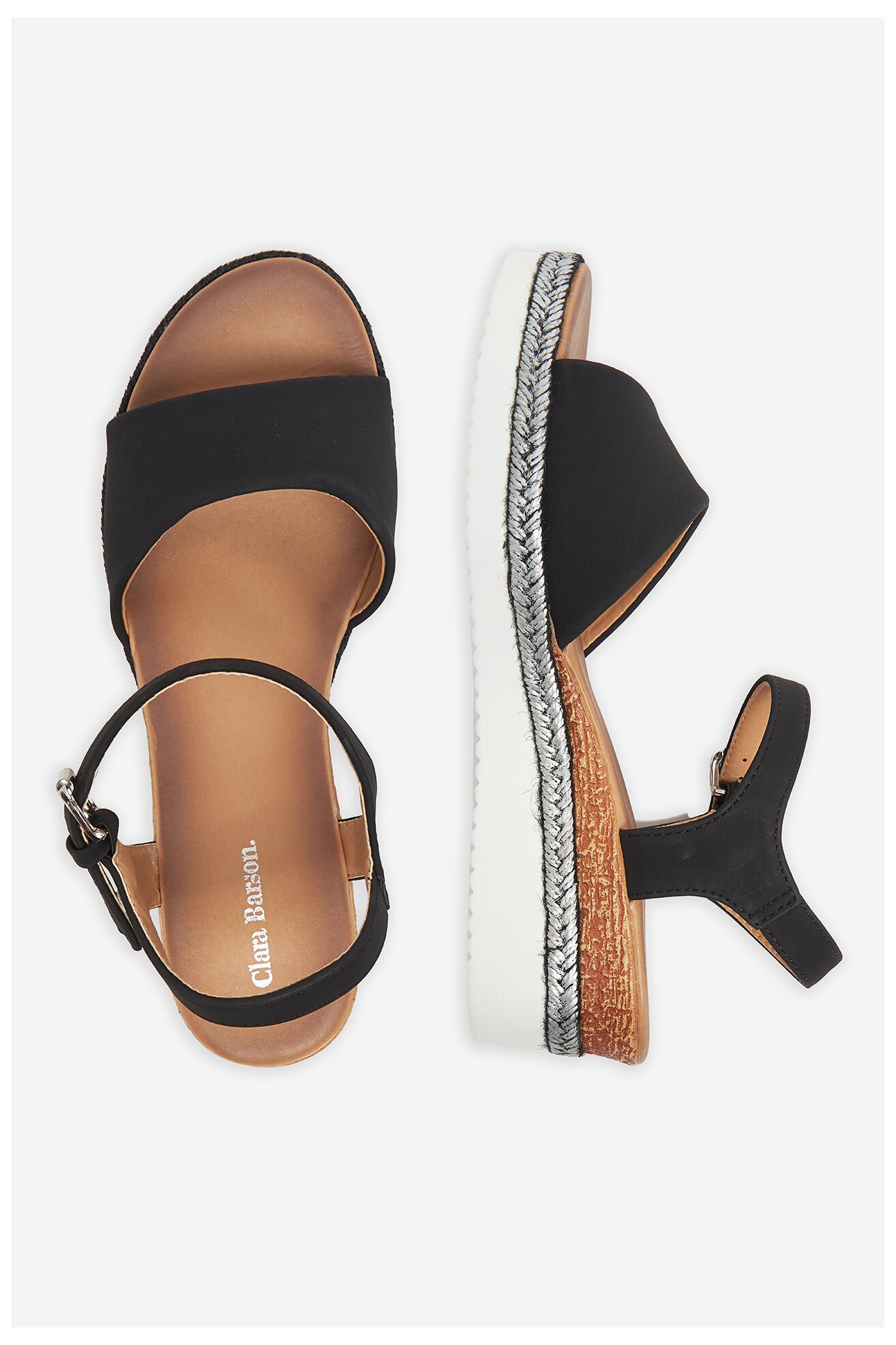 Sandale Clara Barson WS2189-15 NEGRU