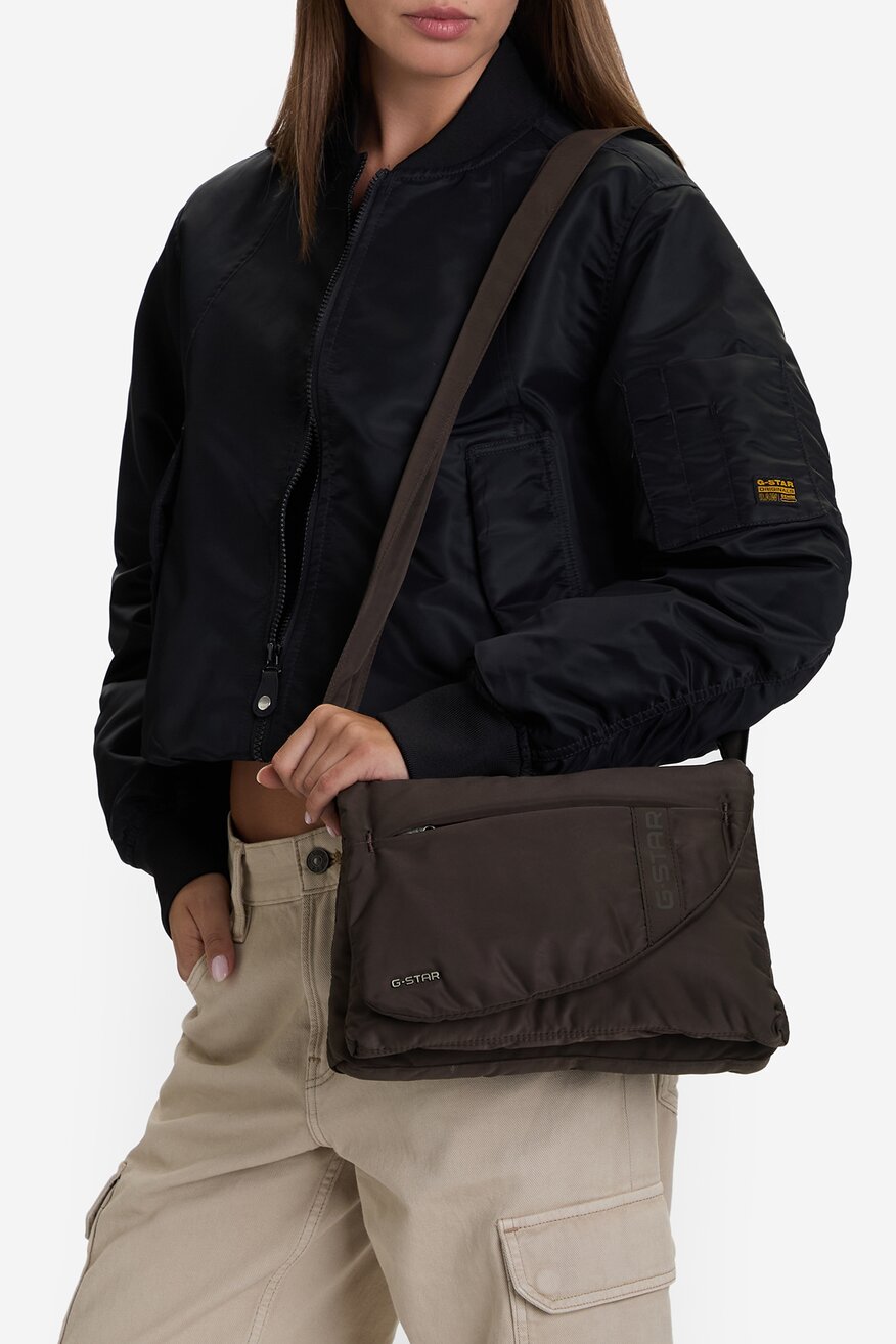 Дамска чанта G-STAR RAW ТЪМНОКАФЯВ - 5906751344453