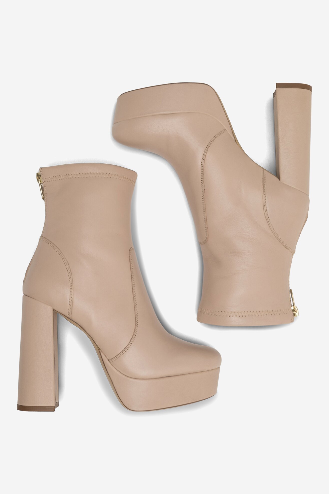 Botki EVA MINGE LUGO-111072 Beżowy