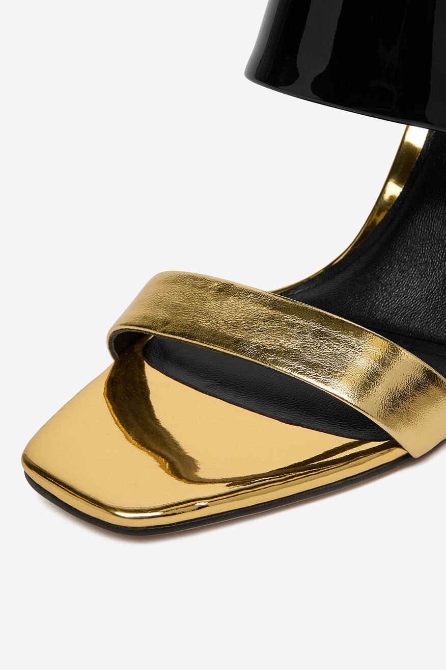 EVA MINGE - Klapki skórzane - 5906751814192