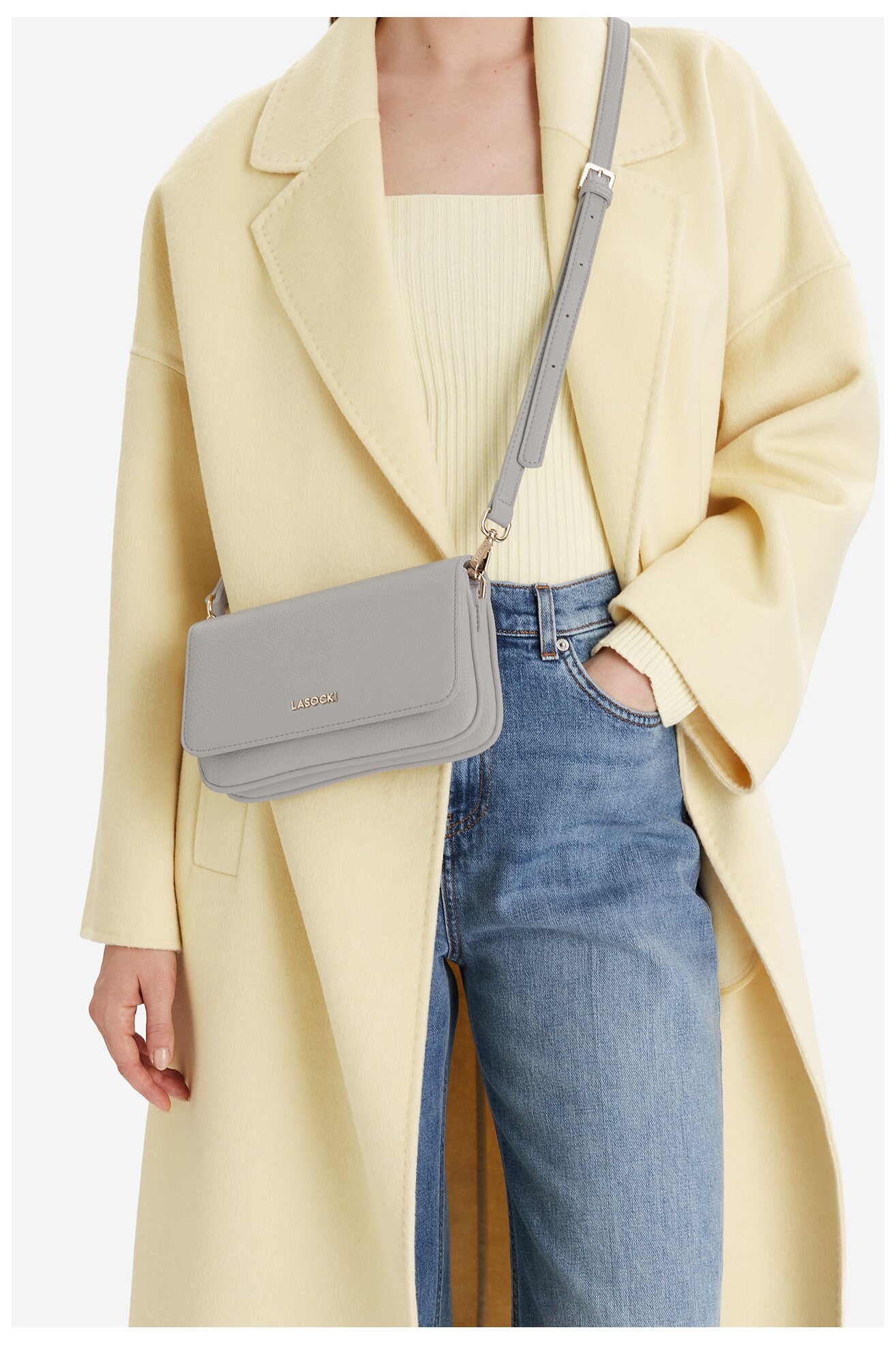 Torebka Lasocki CEO-LSK-L-006-09 Szary