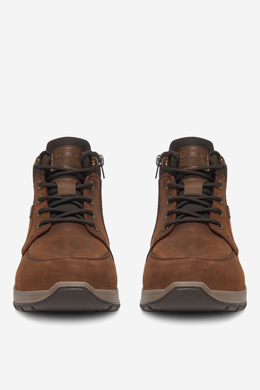 
                Rieker - Trzewiki skórzane ocieplane - 2230085550321