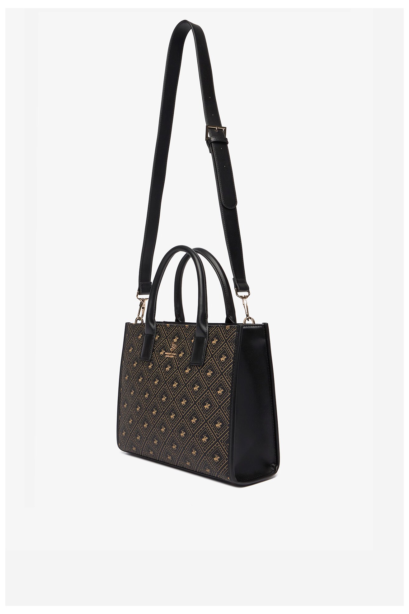 Дамска чанта Beverly Hills Polo Club CEO-BHPC-S-004-07 ЧЕРЕН