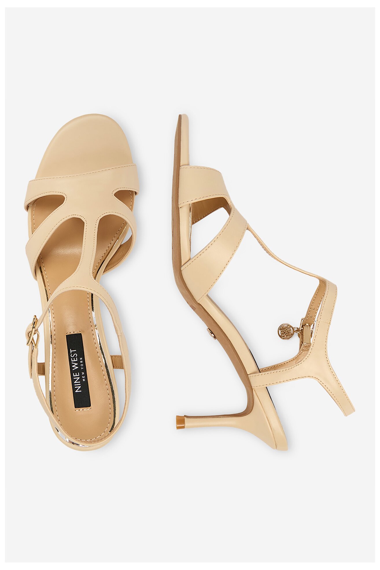 Sandały NINE WEST 22154A Beżowy