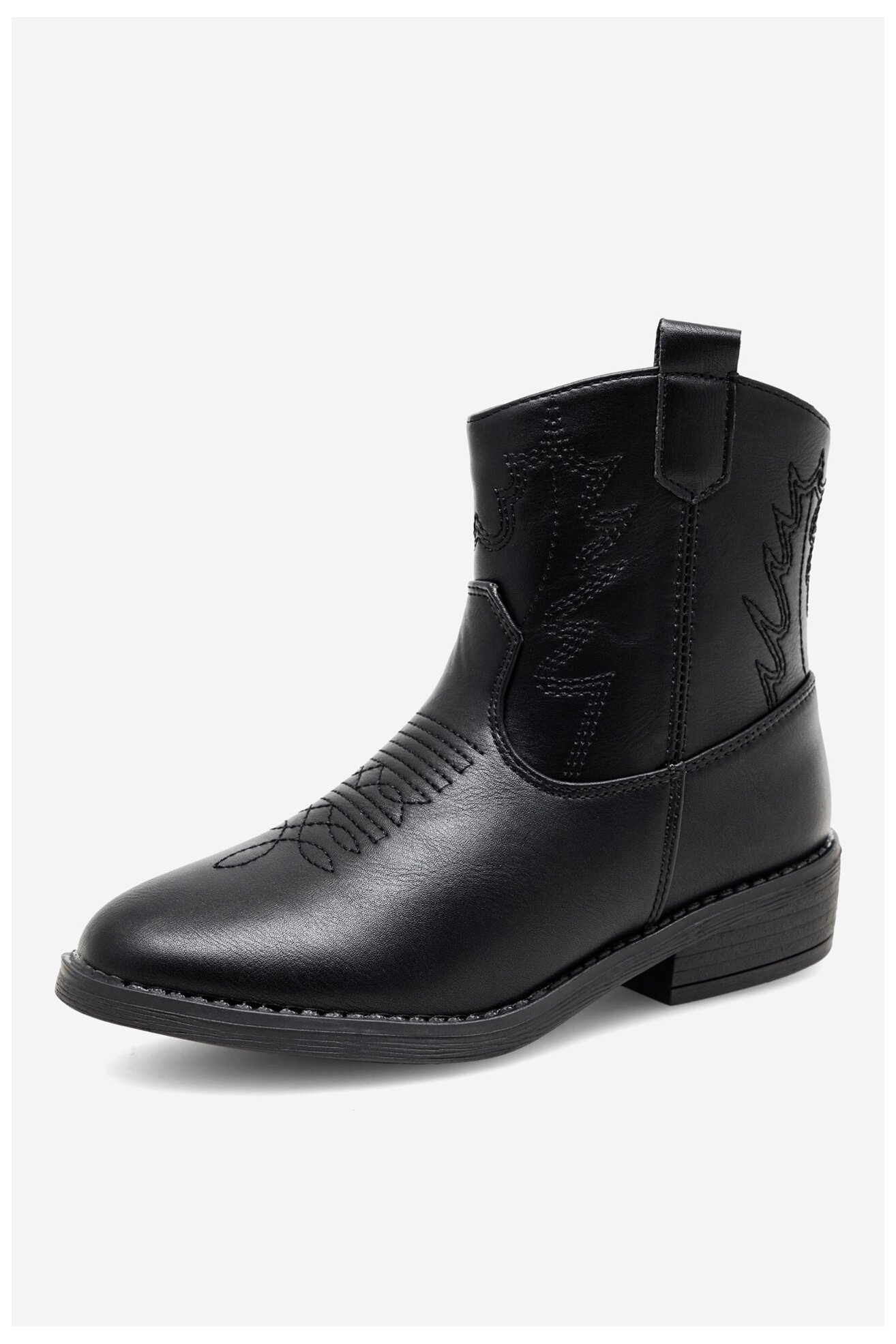 Botki Nelli Blu CM230220-17 Czarny