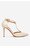 Елегантни обувки NINE WEST WS21582-01 БЕЖОВ