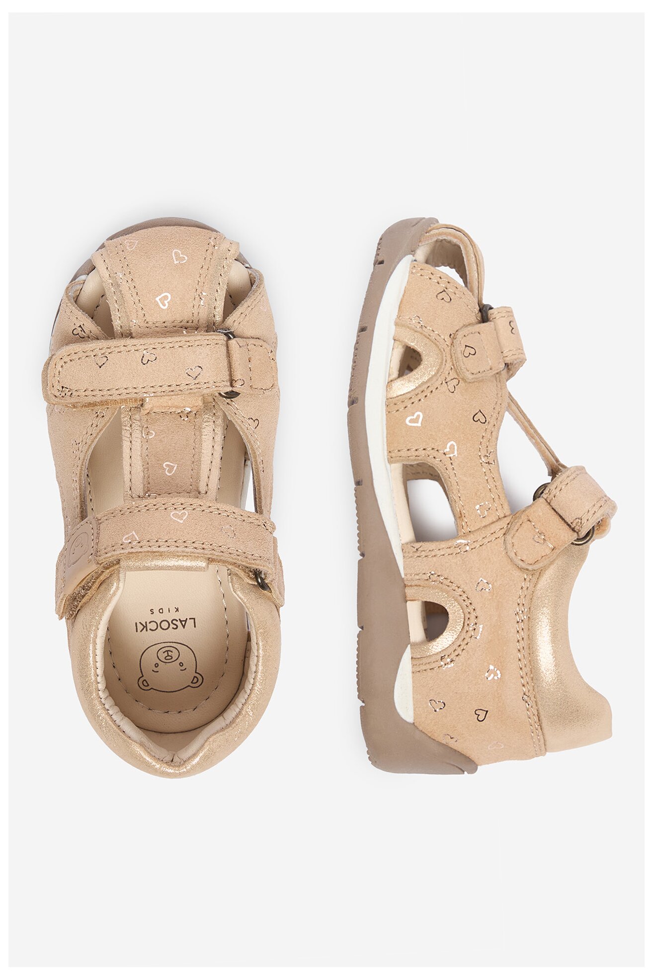 Sandały Lasocki Kids CEO-CI12-MARCUS-02(II)DZ Beżowy