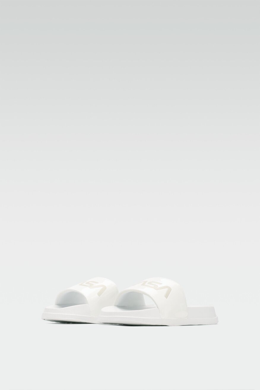 
                NASA - Klapki basenowe pastelowe białe - 5903698365480