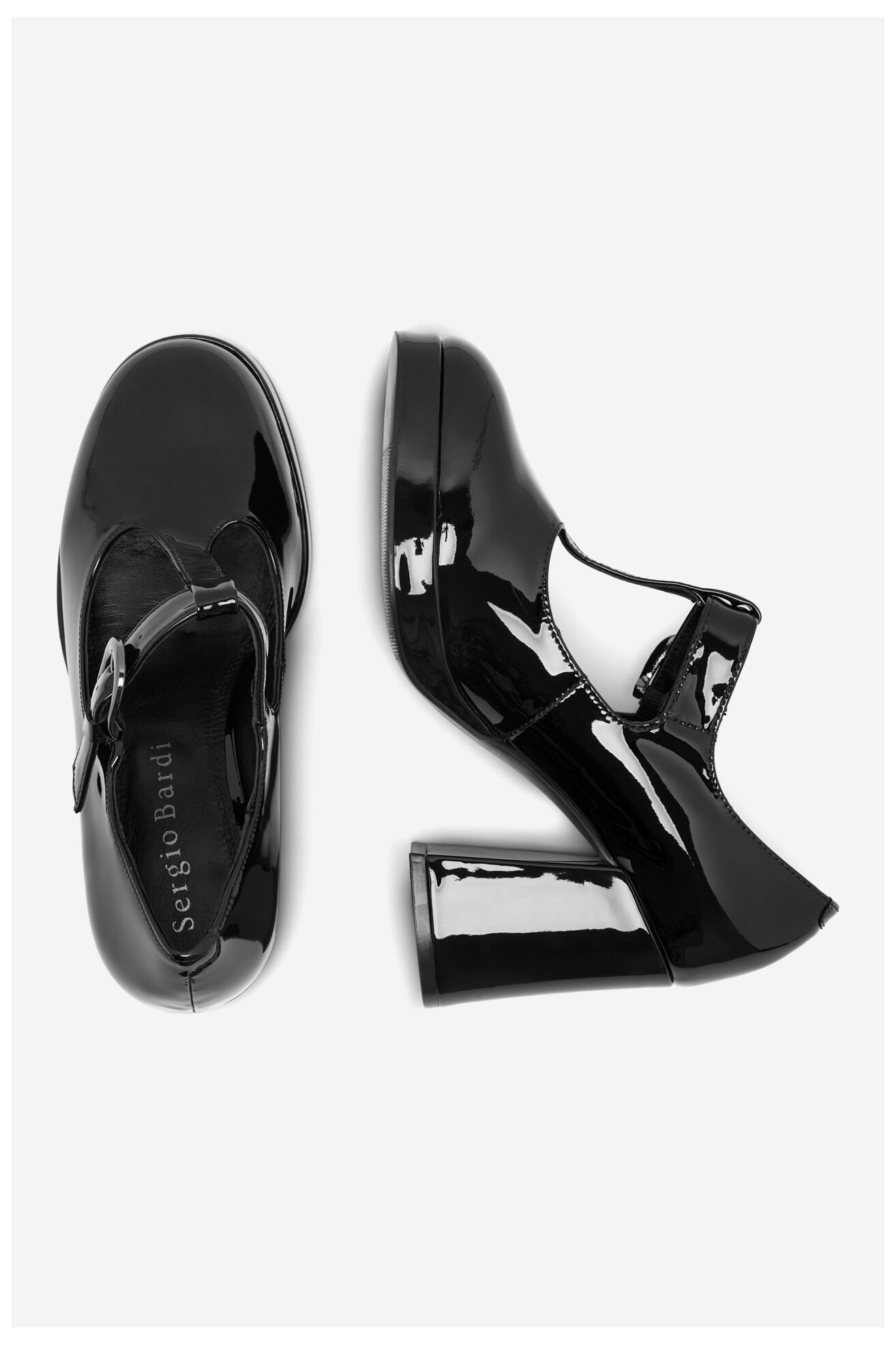 Czółenka Sergio Bardi WYL3717-2Z-SB Czarny