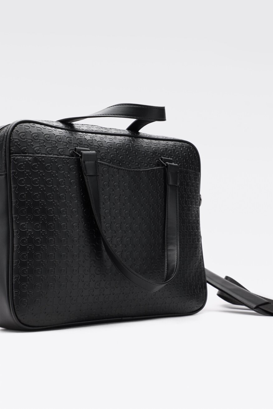 
                Gino Rossi - Torba na laptopa czarna - 5903698197173