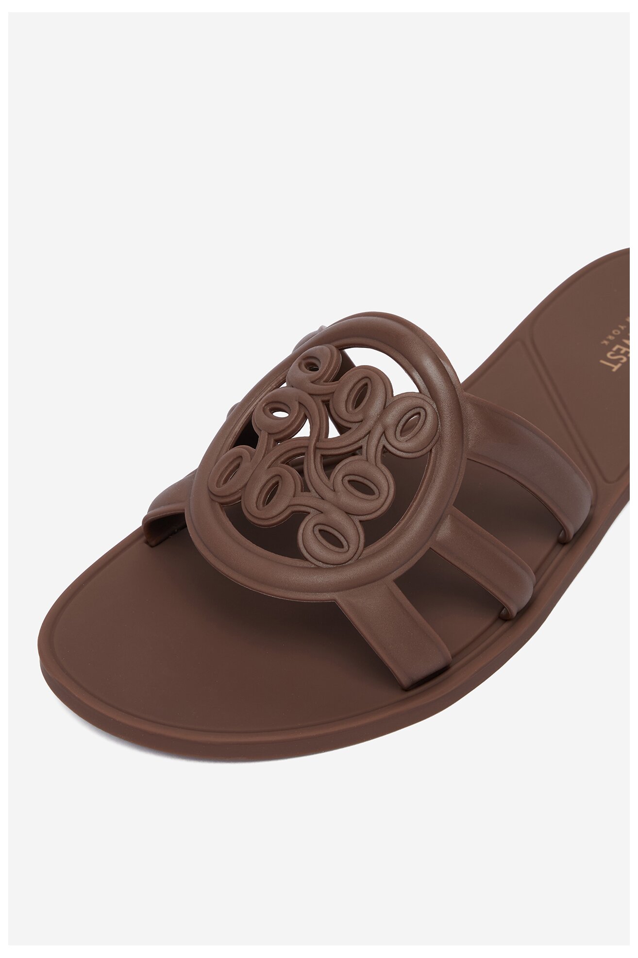 Klapki NINE WEST CEO-CT1120 Brązowy jasny