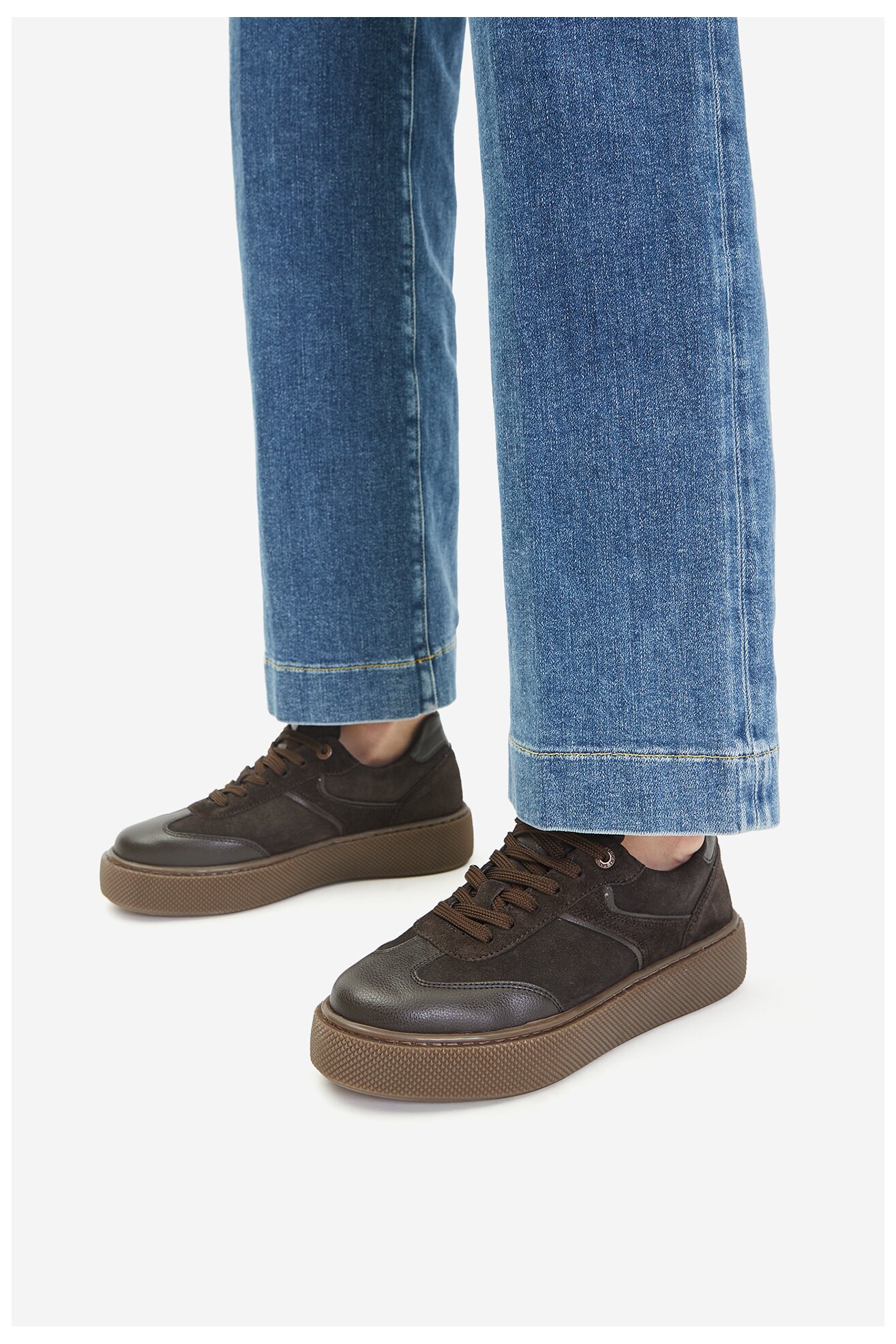 Sneakers Lasocki CEO-WI23-CRICKIT-01 Brązowy ciemny