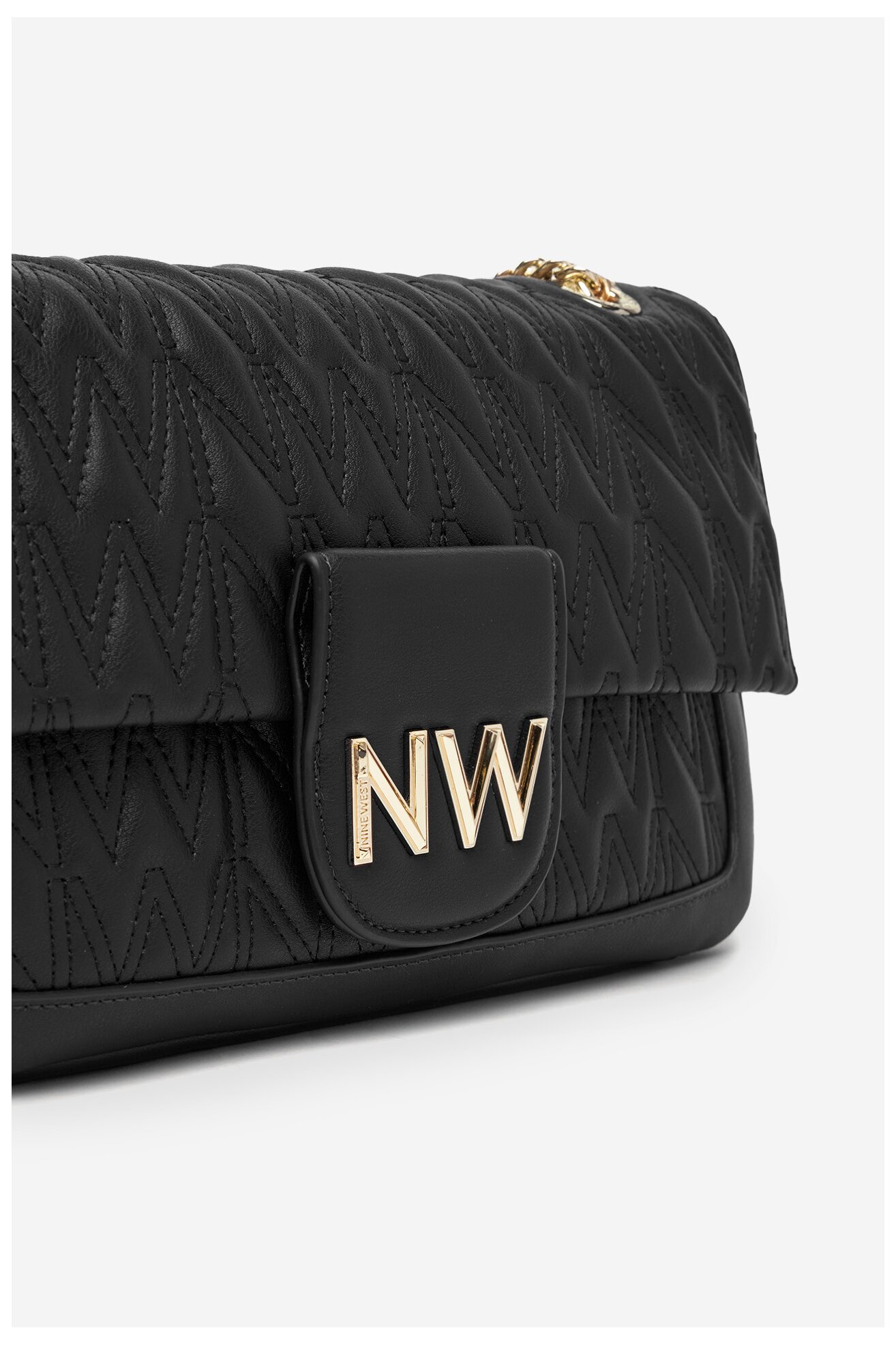 Kézitáska NINE WEST CEO-ASTORIA-ALLURE-LX10165 FEKETE