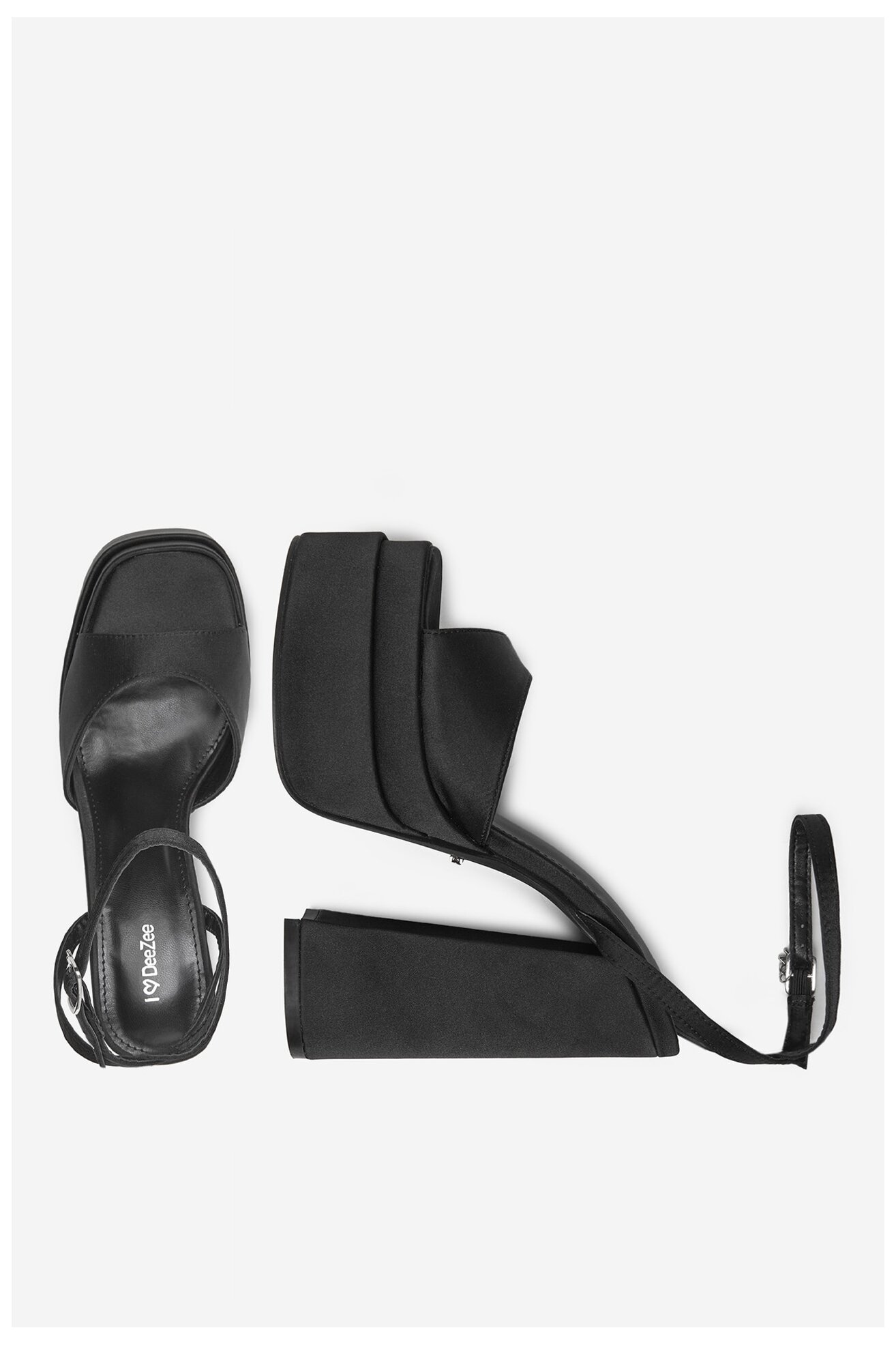 Sandały DeeZee ZALE3543-1A Czarny