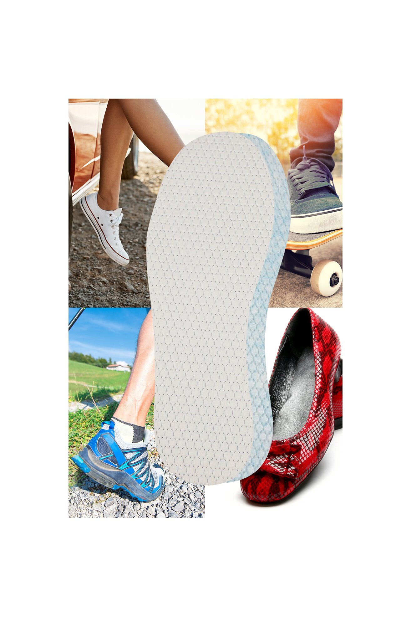 Стелки Coccine COCCINE REFRESH EXTRA WKŁADKA 3 PARY NR 42-44 БЯЛ