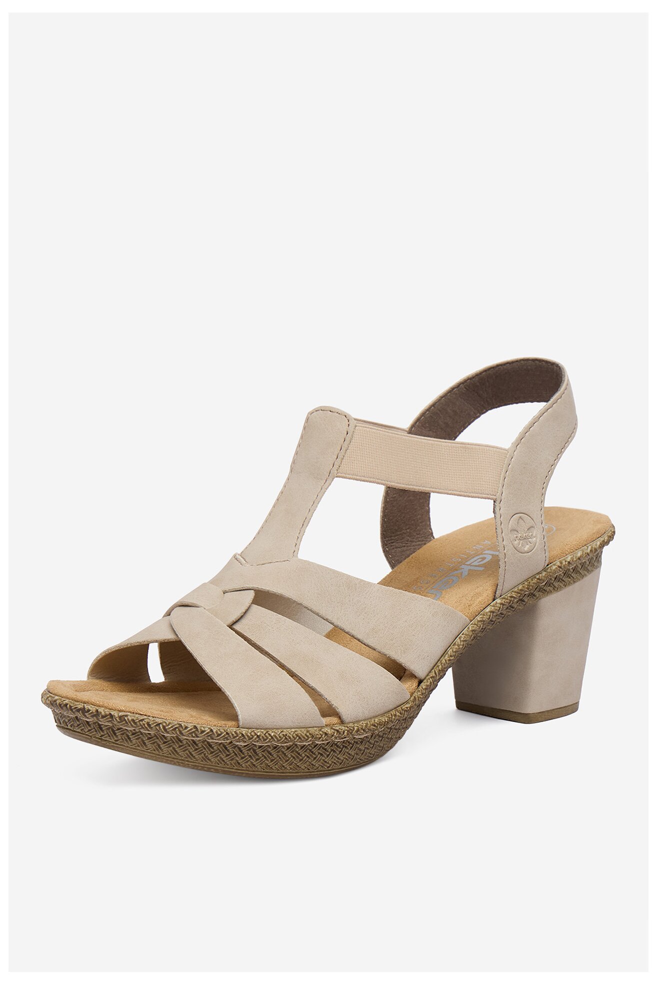 Sandały Rieker CEO-665K3-62 Beżowy