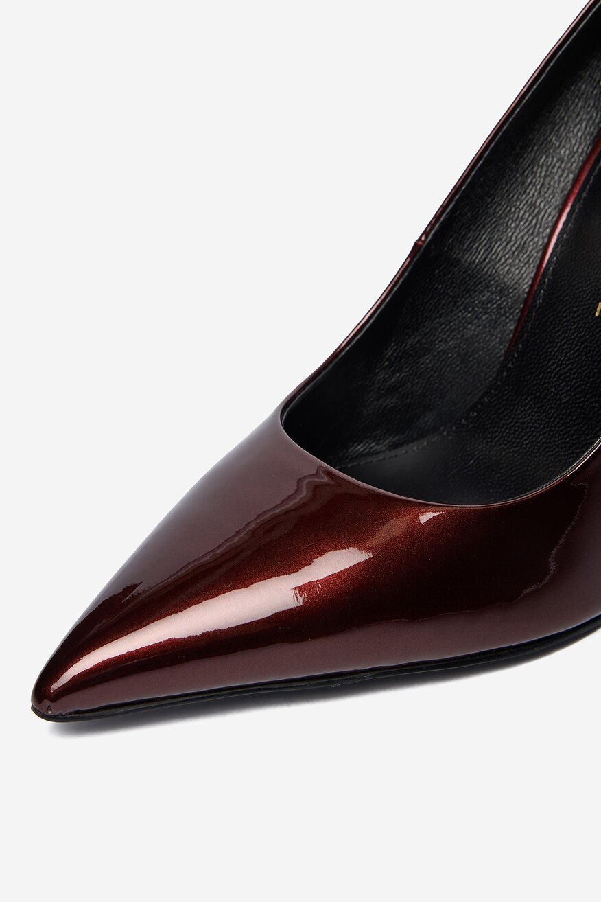 
                EVA MINGE - Szpilki skórzane - 5906751457290