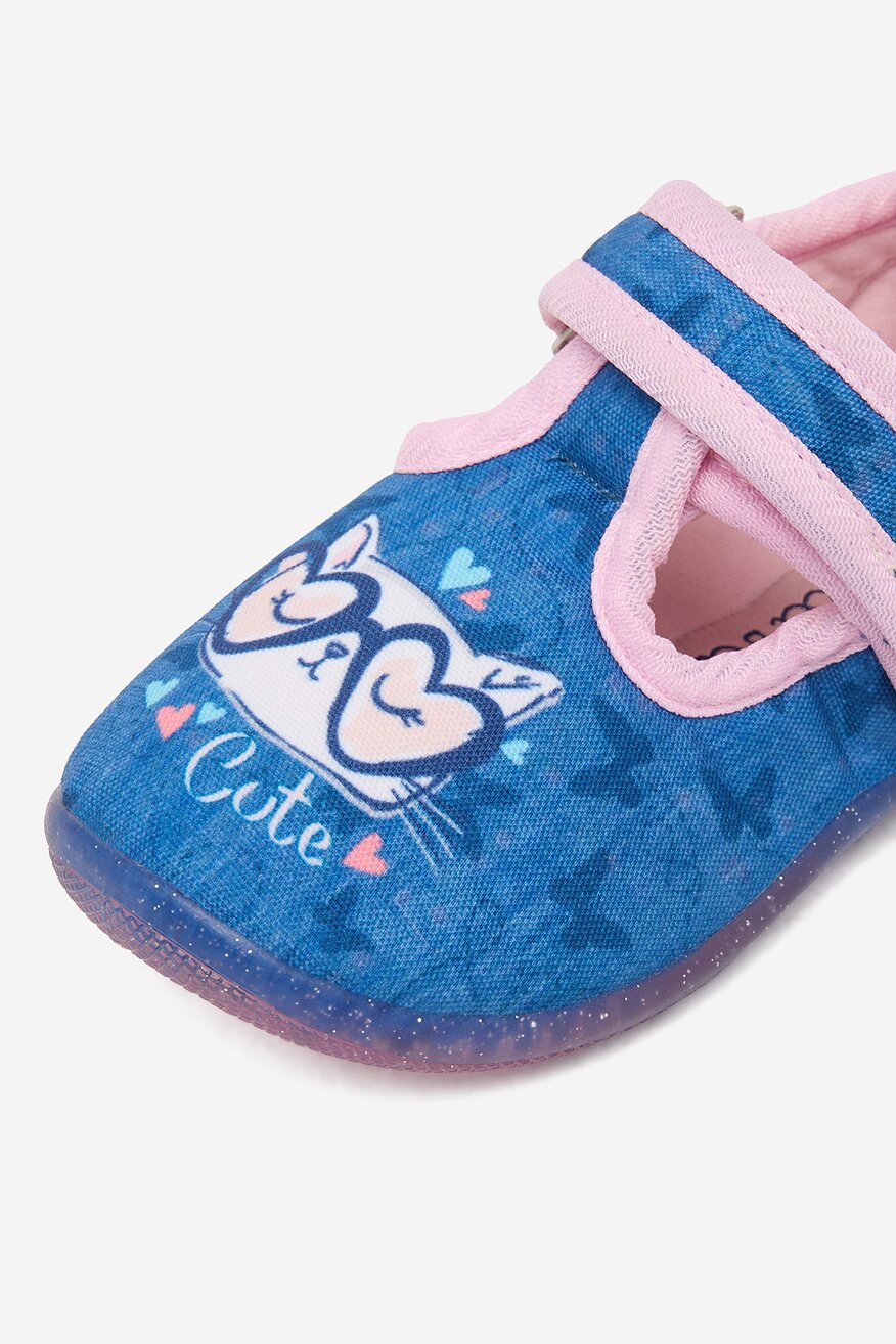 Nelli Blu - Kapcie na rzepy - 5905588815884