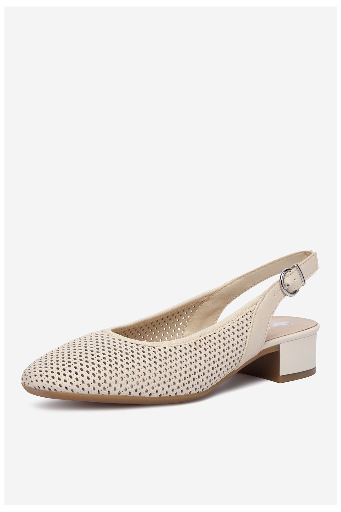 Czółenka Rieker CEO-43458-60 Beżowy