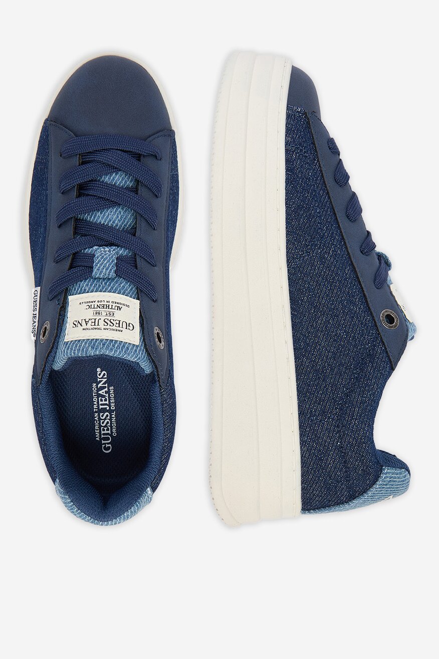 
                        Sneakers GUESS JEANS WBEO-GSJ0917 Granatowy ciemny - 5907964073574