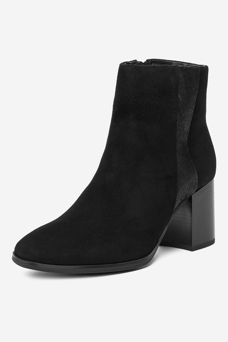 Lasocki - Botki zamszowe ocieplane - 5906751393116