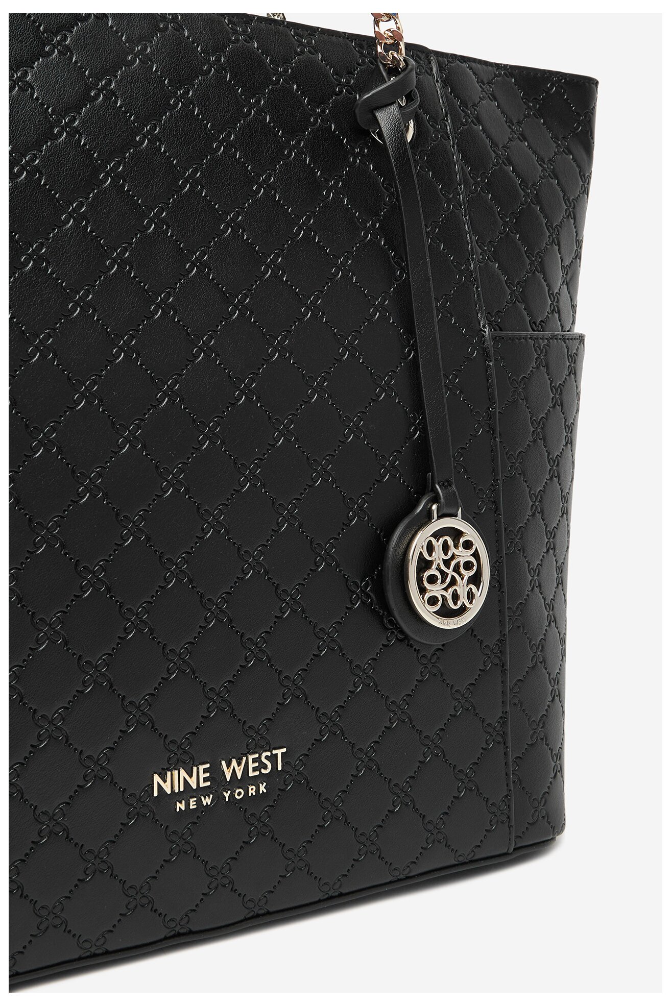 Kézitáska NINE WEST CEO-NEBRASKA-LDA8208A FEKETE