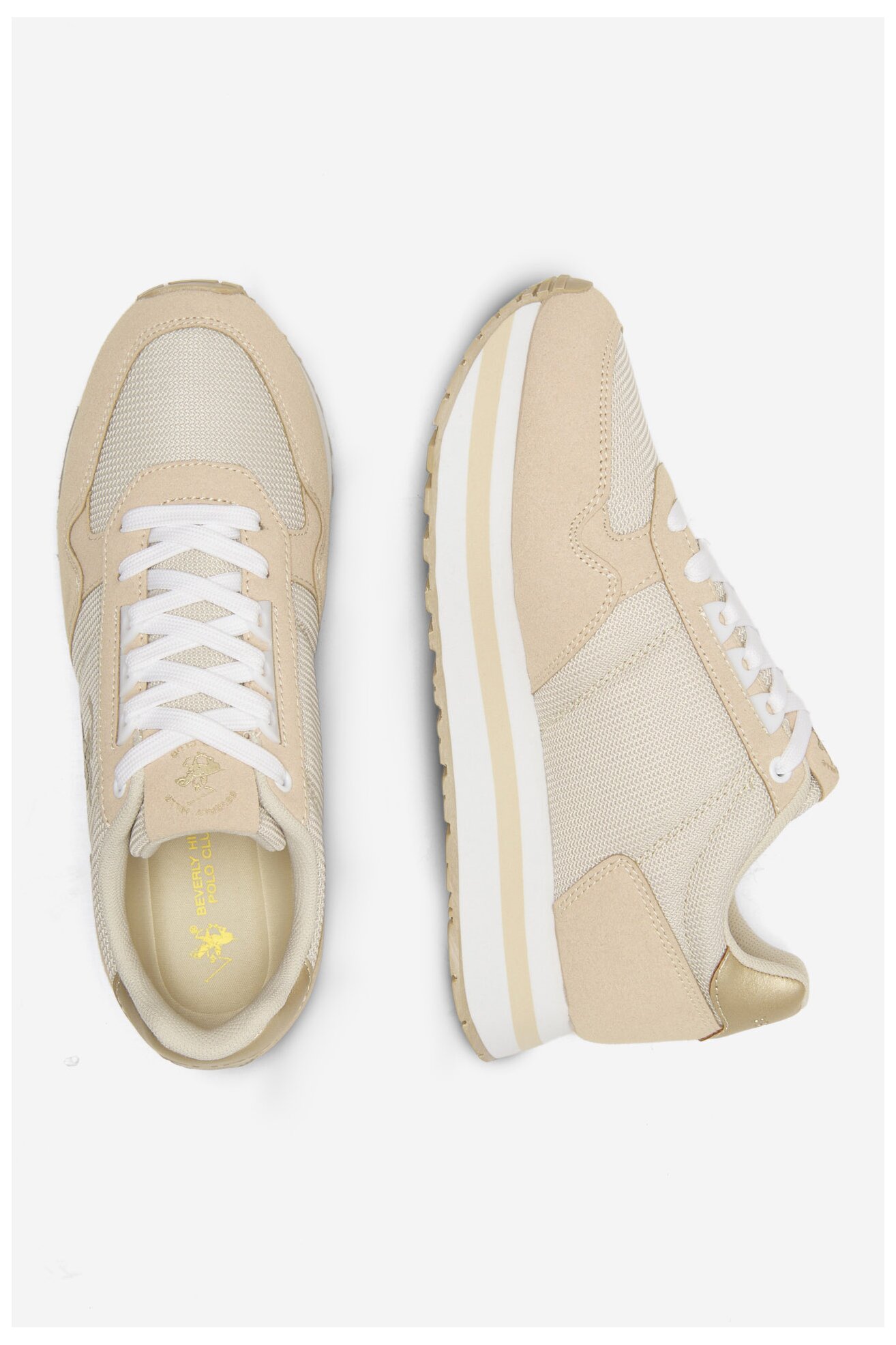 Sportovní obuv Beverly Hills Polo Club BHPC042W BÉŽOVÁ