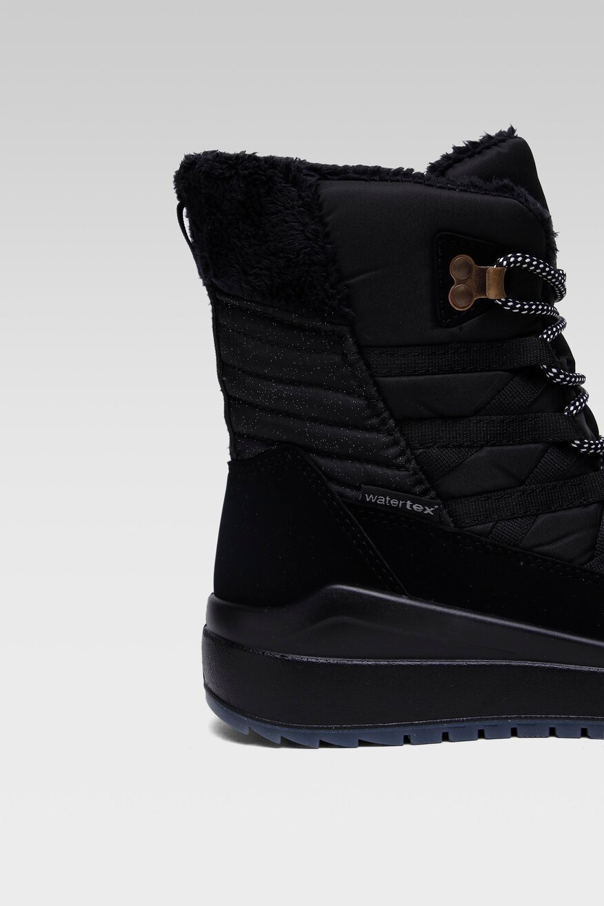 
                SPRANDI EARTH GEAR - Trzewiki czarne sznurowane - 5903698990064