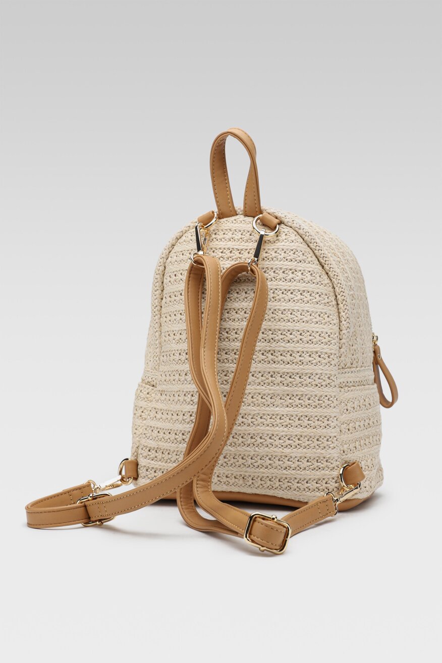 DeeZee - Plecak boho beżowy - 5903698335773