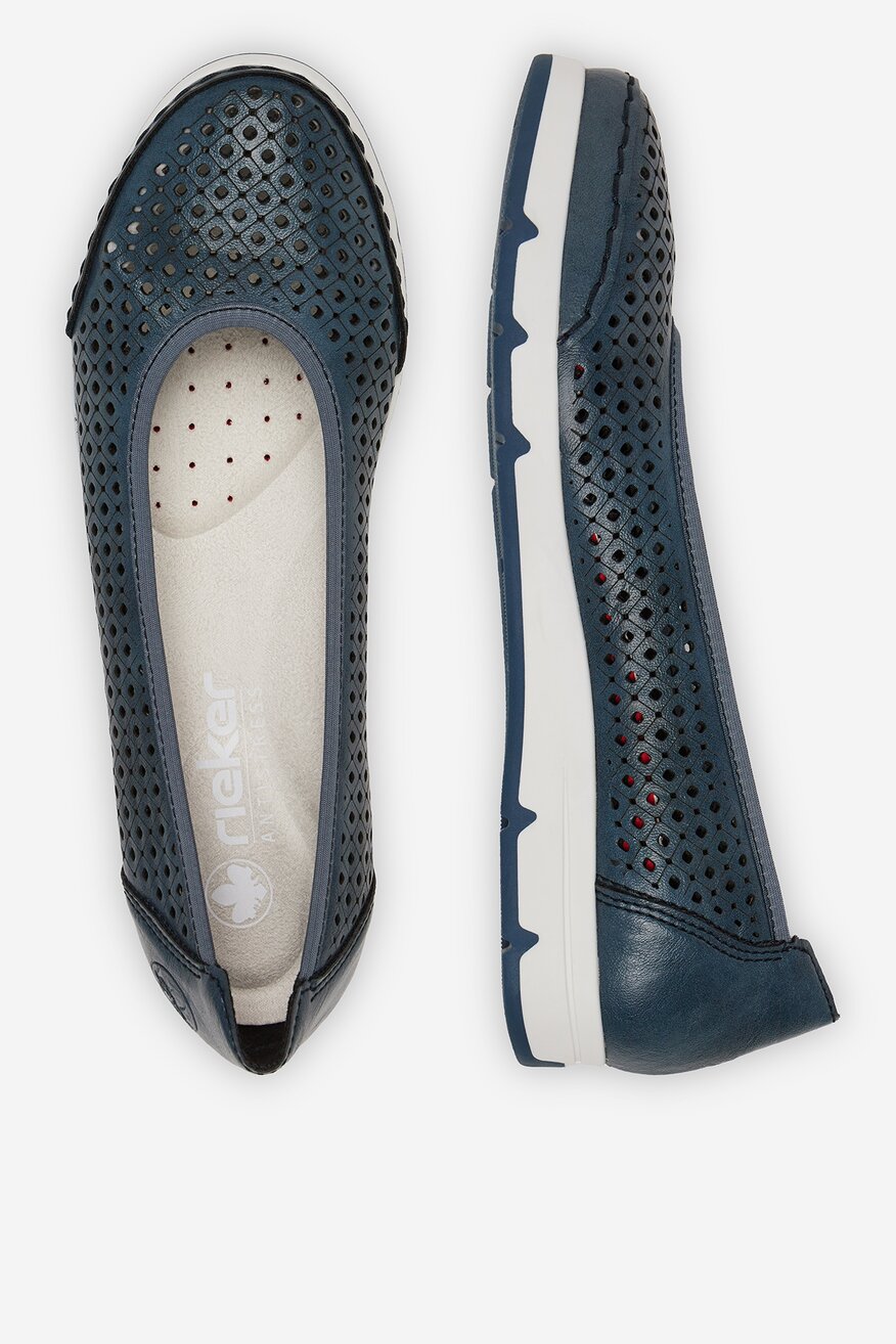 
                Балерина Rieker КОБАЛТОВО СИНЬО - 5906751768655