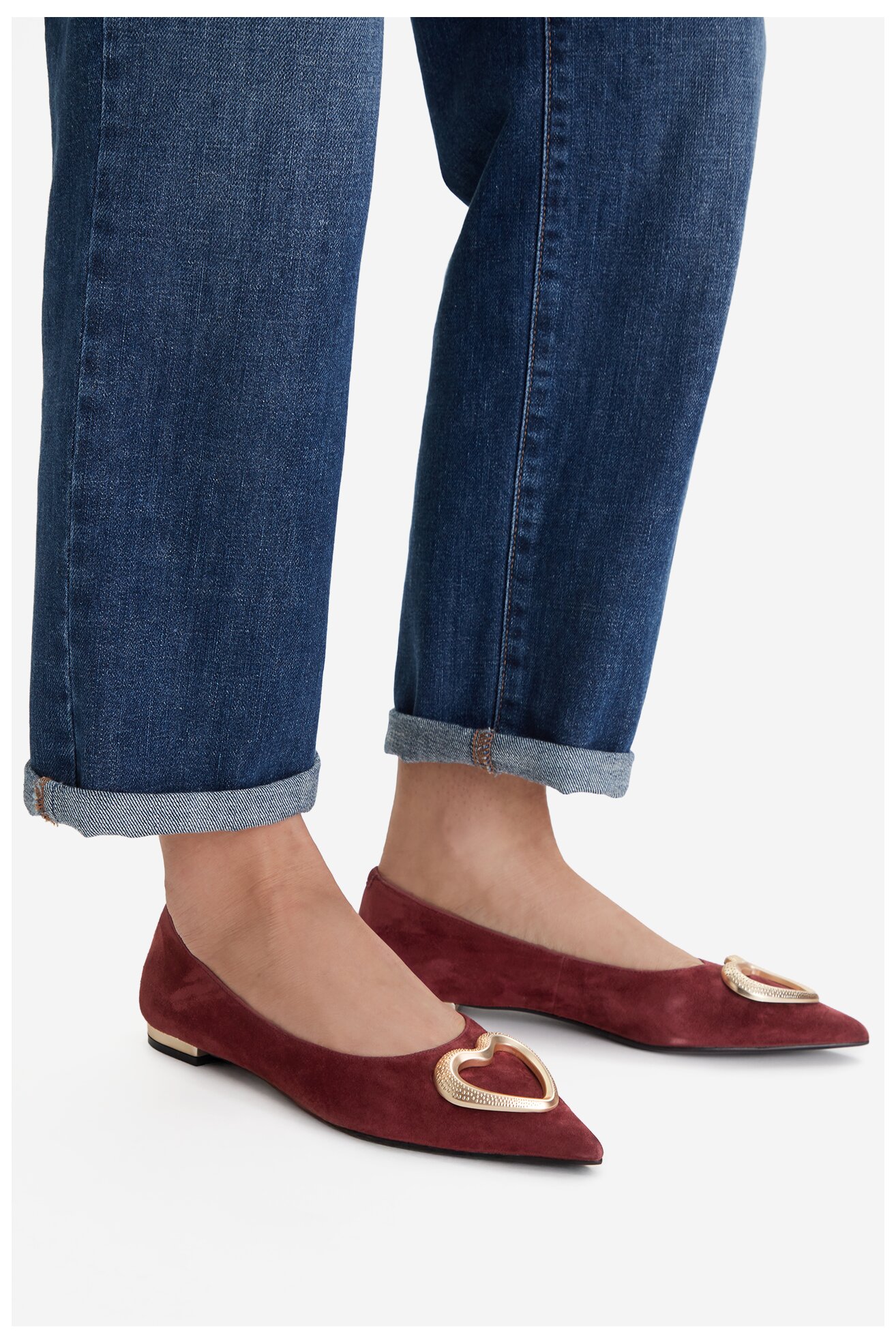 Балерина EVA MINGE EO-ELLA-1750-1-2 БОРДО