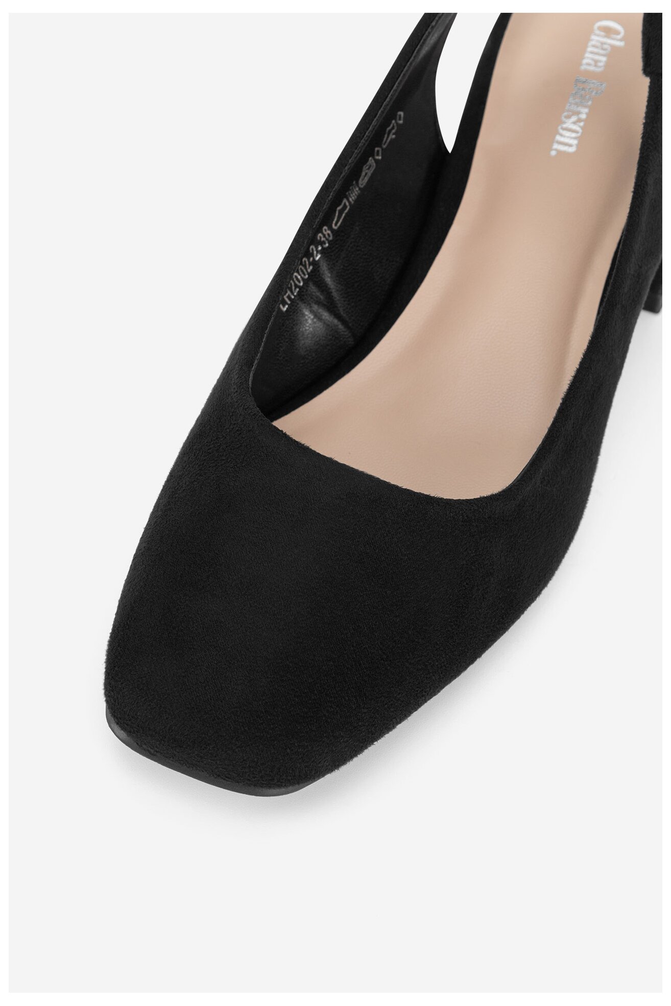 Lodičky Clara Barson LH2002-2 ČERNÁ