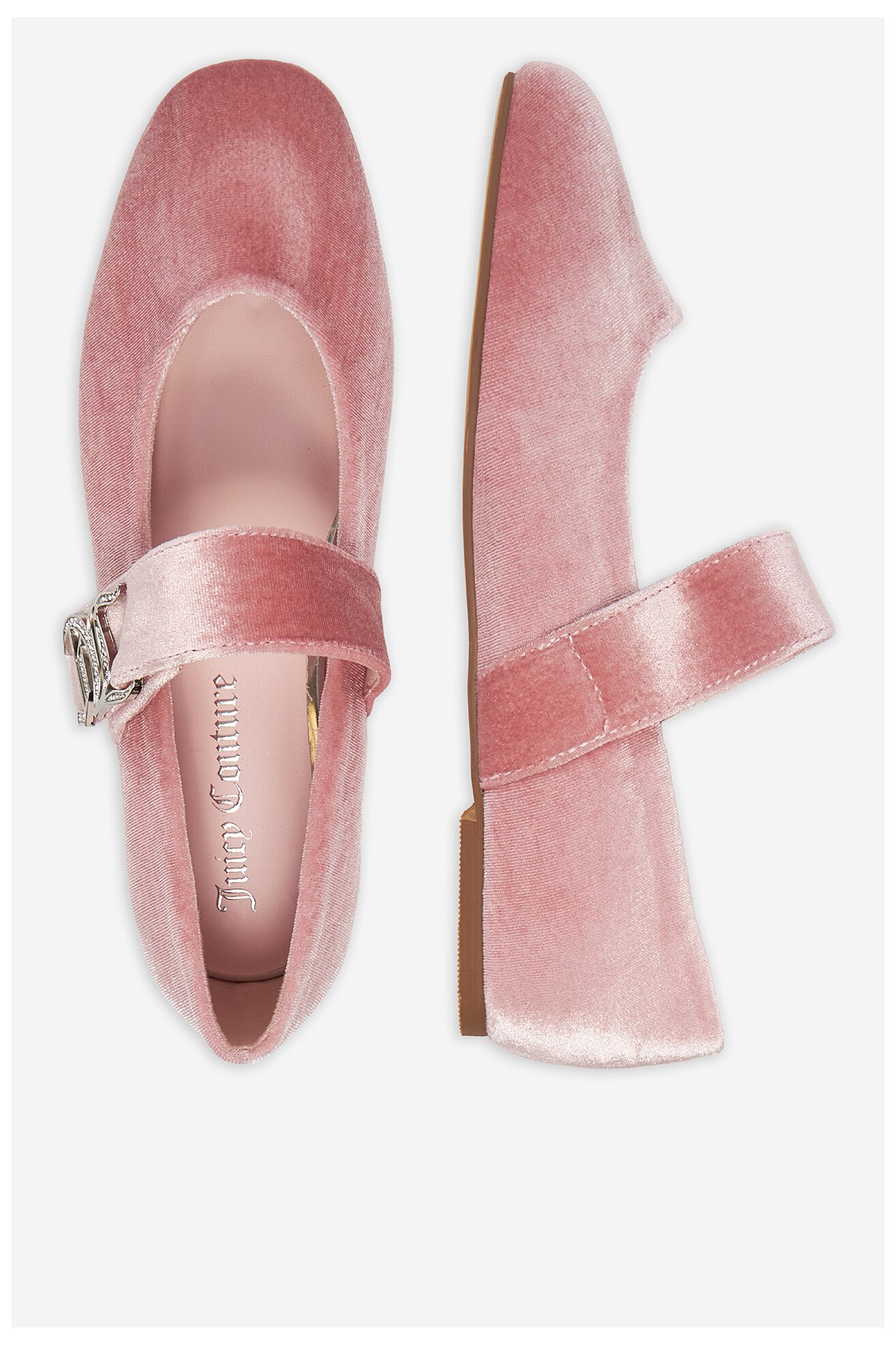 Baleriny Juicy Couture WS23499-01A VILÁGOS RÓZSASZÍN