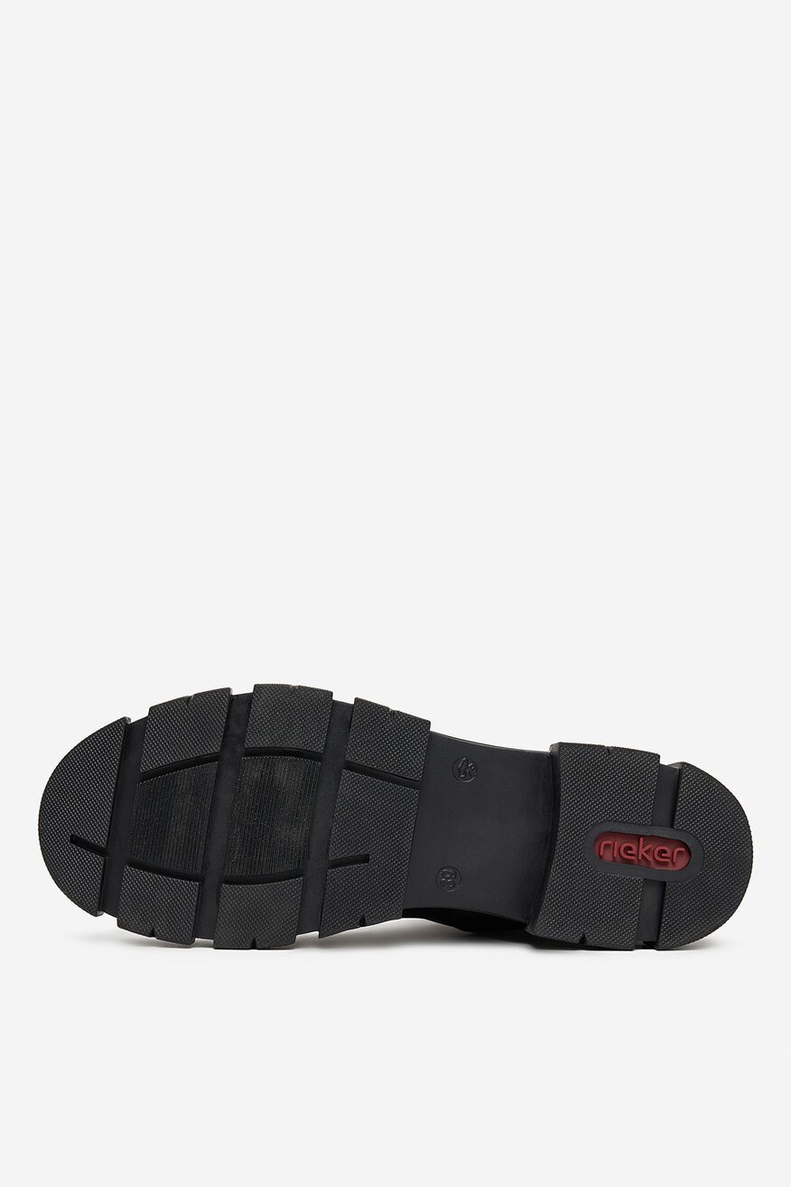 Rieker - Trzewiki skórzane ocieplane - 2230083225139