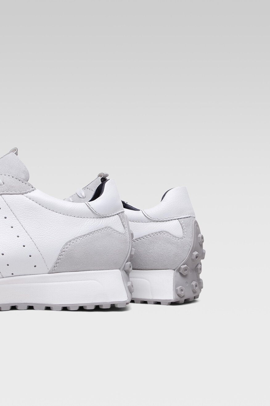 
                Togoshi - Skórzane sneakersy pastelowe - 5904248452766