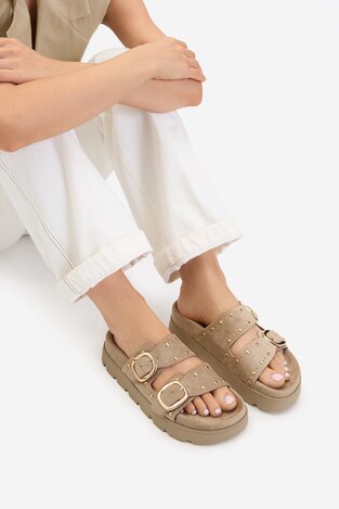 Шльопанець DeeZee CEO-HY35011-1 БЕЖЕВИЙ