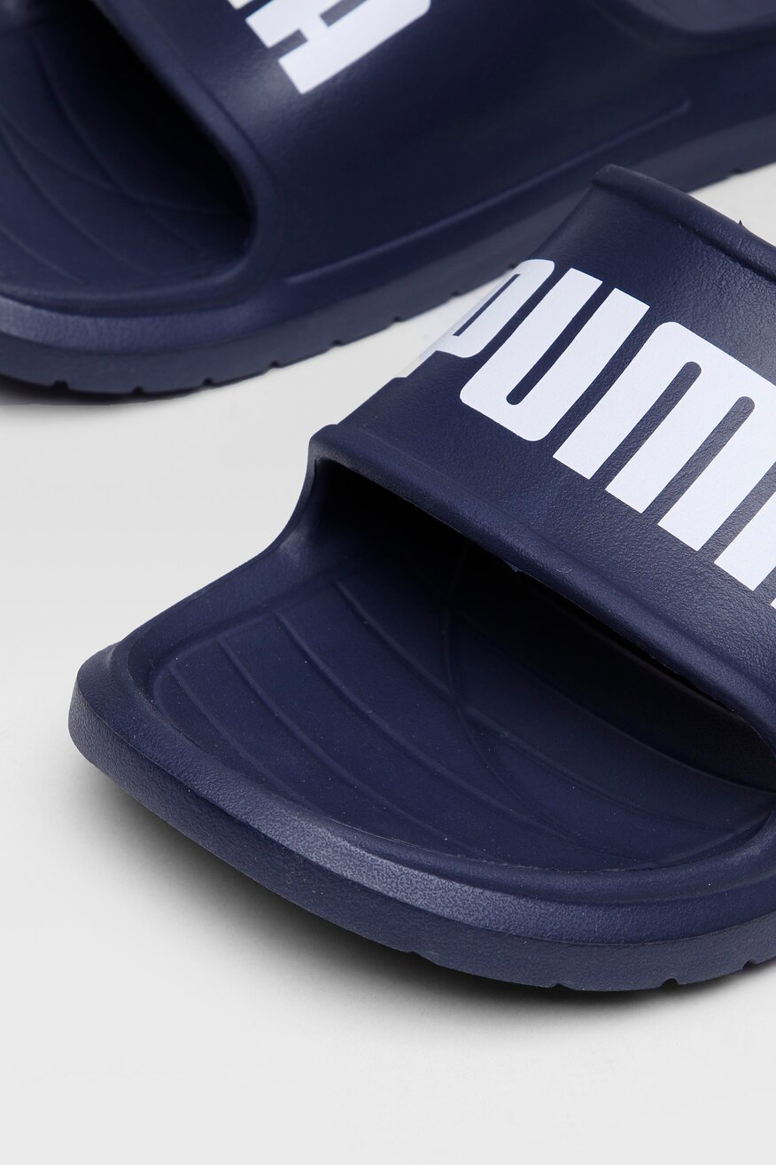 Puma - Klapki basenowe granatowe - 5903698506777