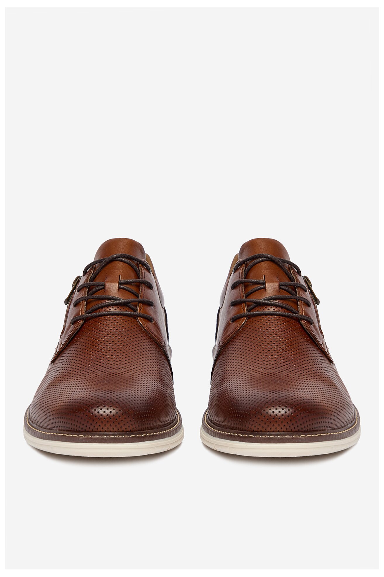 Półbuty Rieker CEO-14412-24 Brązowy