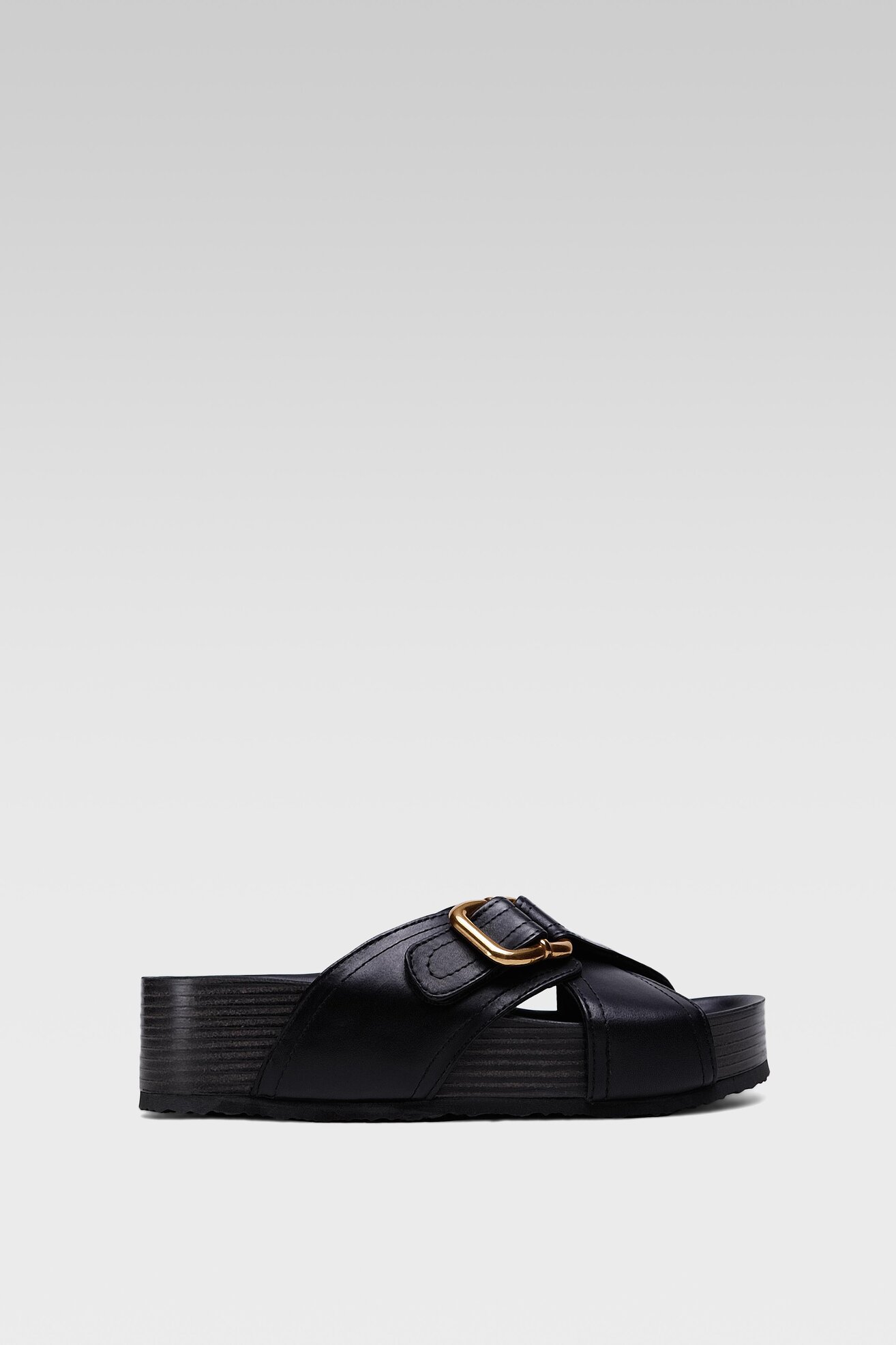 Klapki Gino Rossi 22SS40 Czarny